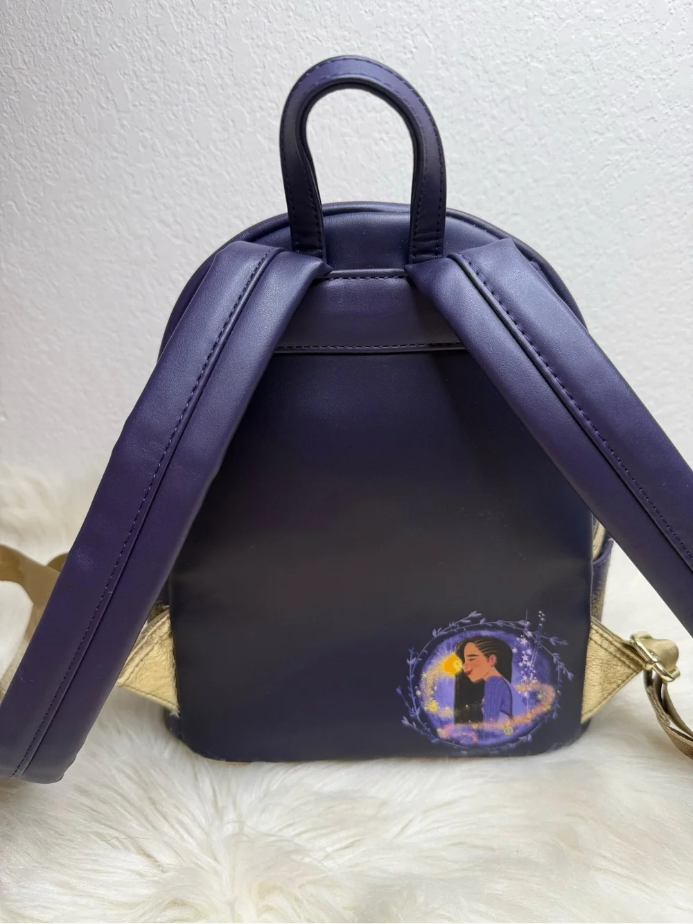 Loungefly Official Disney Parks Wish Asha and Star Mini Backpack